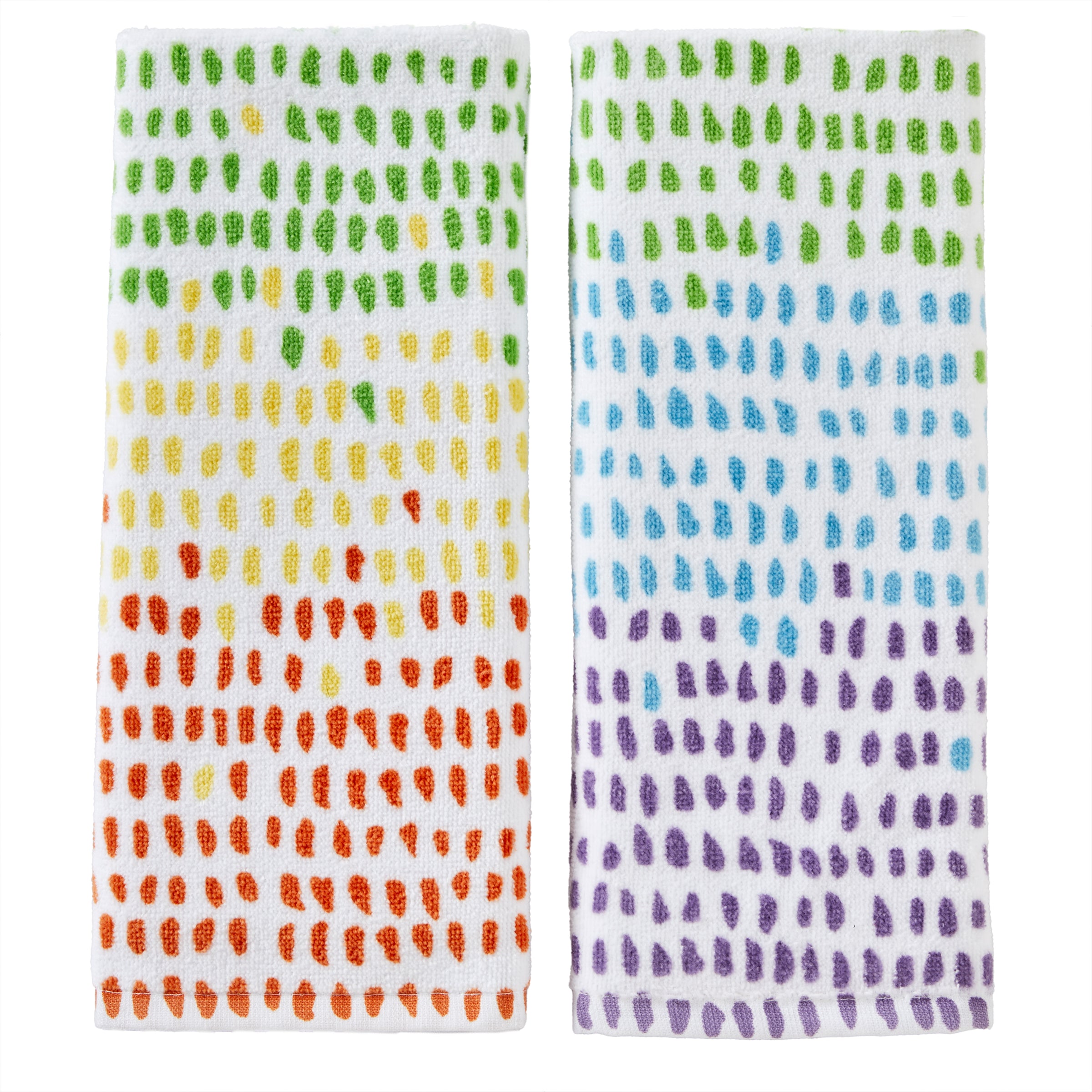 Mad Dash 2-Piece Hand Towel Set, Multi