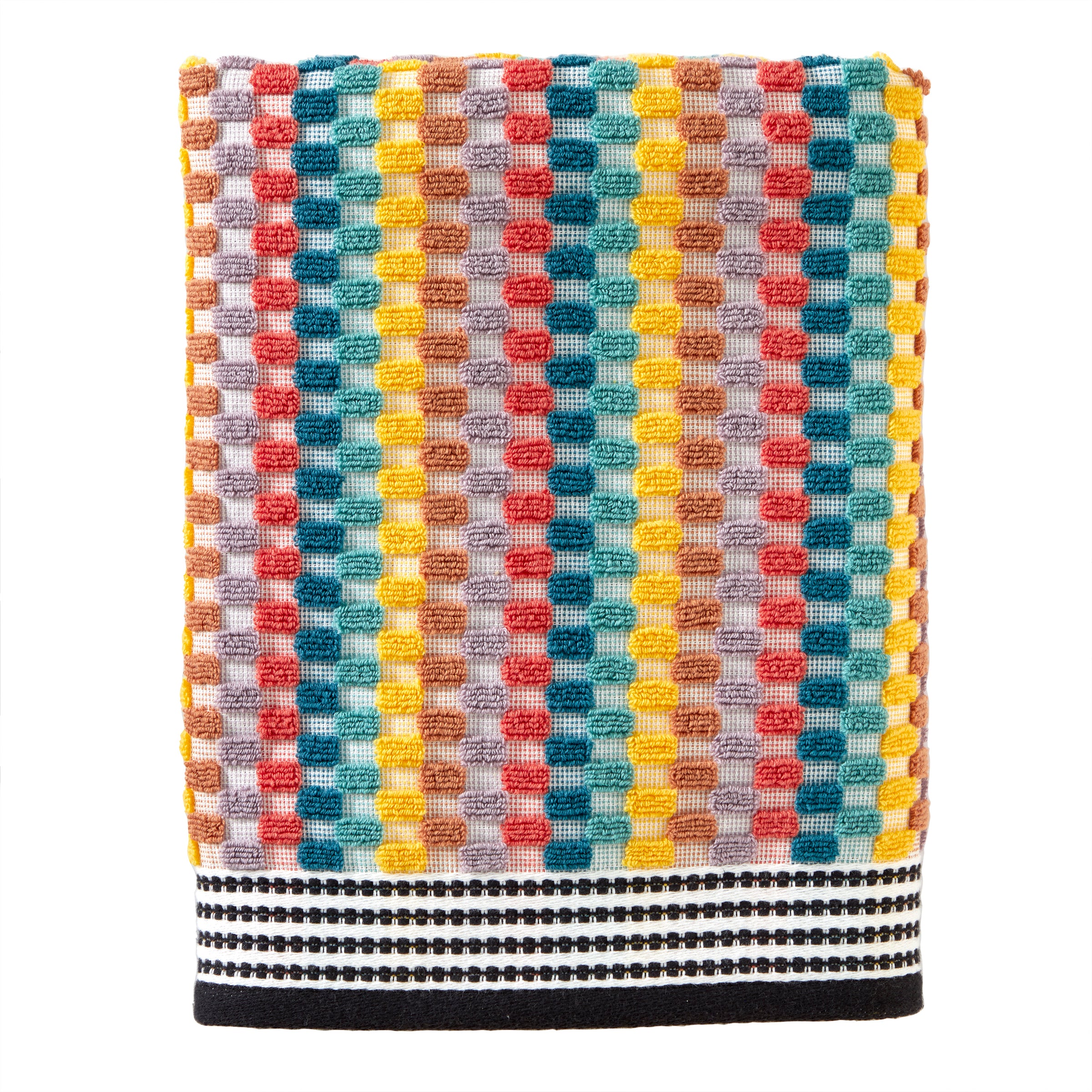 Mid-Century Bath Towel, Multi