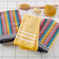 Mid-Century Bath Towel, Multi