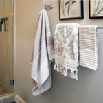 Planet Ombre Turkish Cotton Bath Towel, Taupe