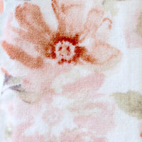 Misty Floral 2-Piece Hand Towel Set, Blush