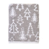 Mod Tree Jacquard Bath Towel, Gray
