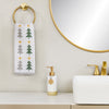 Multi Trees Jacquard 2-Piece Hand Towel Set, Multi