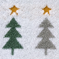 Multi Trees Jacquard Bath Towel, Multi