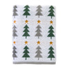 Multi Trees Jacquard Bath Towel, Multi