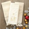 Nativity 2-Piece Hand Towel Set, Natural
