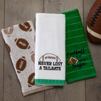 Never Lost A Tailgate 2-Piece Hand Towel Set, White
