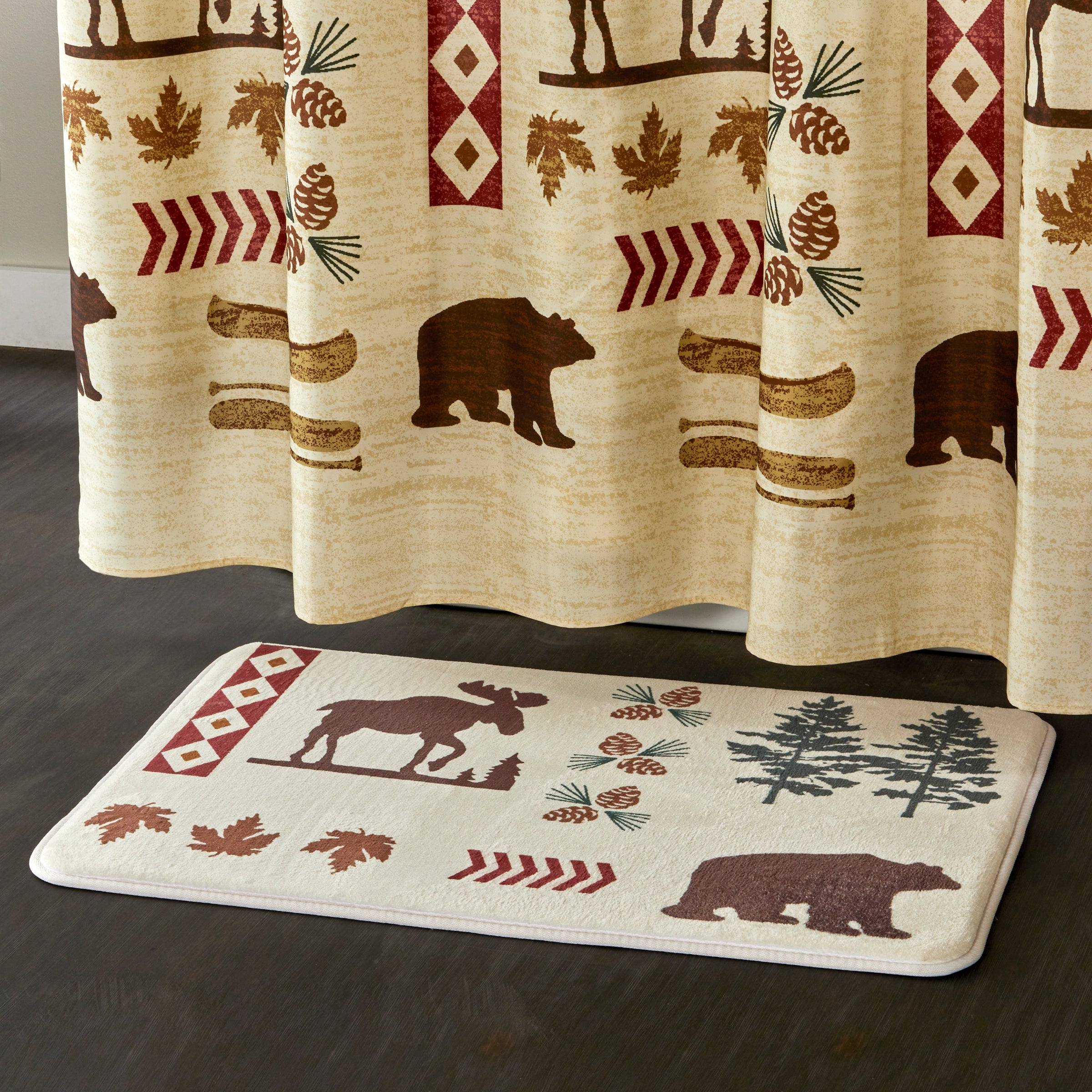 North Ridge Rug, Off White/Multi