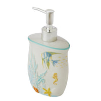 Ocean Watercolor Lotion/Soap Dispenser, Multi