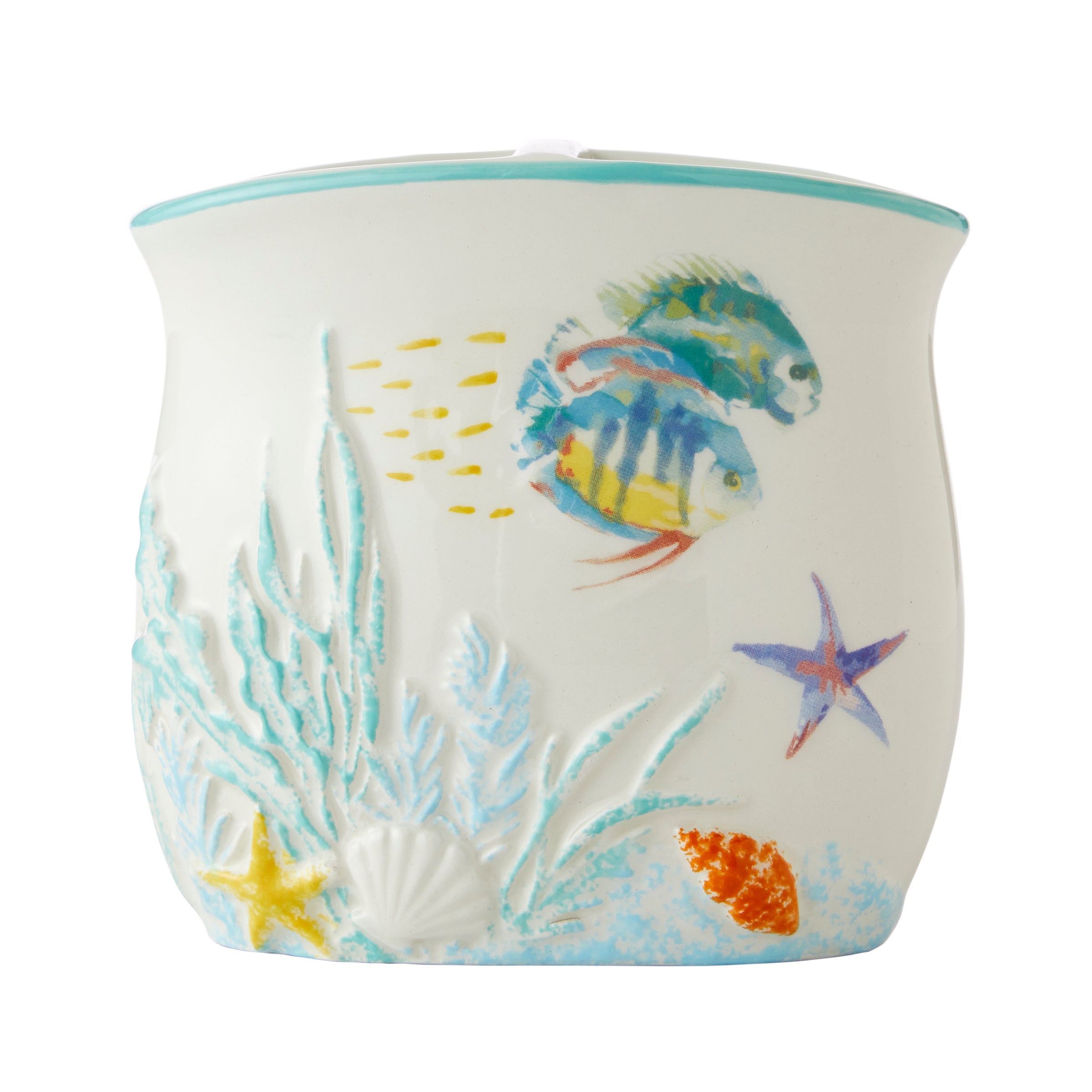 Ocean Watercolor Toothbrush Holder, Multi