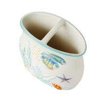 Ocean Watercolor Toothbrush Holder, Multi