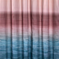 Ombre Sunset Fabric Shower Curtain, Multi