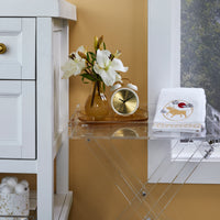 Vern Yip by SKL Home, Zodiac Ox 2-Piece Hand Towel Set, White