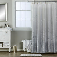 Subtle Stripe Turkish Cotton Bath Towel, White/Gray