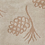 Pinecone Jacquard Bath Towel, Wheat