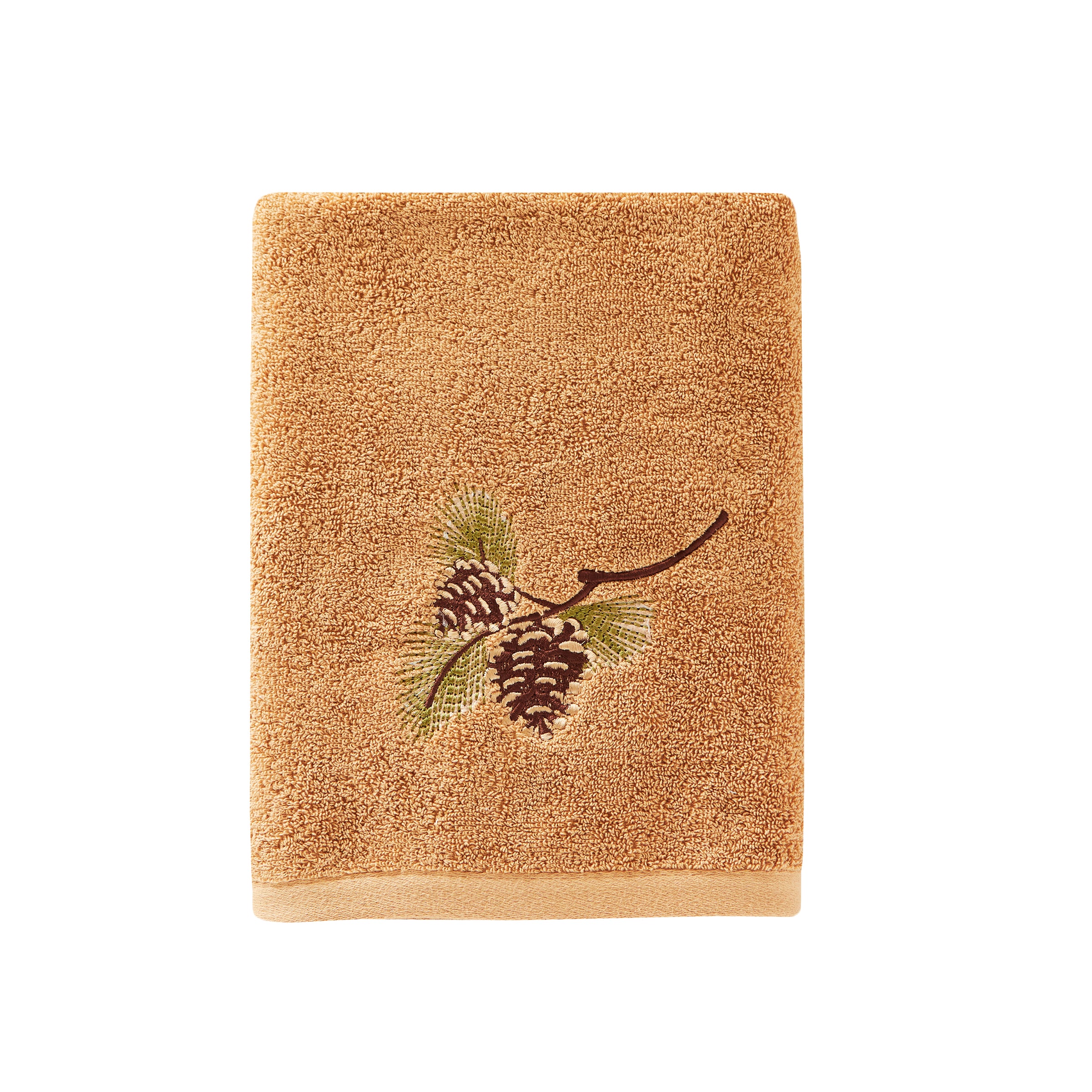 Pinehaven 3pc Bath Towel Set, Wheat