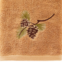 Pinehaven 3pc Bath Towel Set, Wheat
