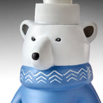 Vern Yip by SKL Home Polar Cove Lotion/Soap Dispenser, Blue/White