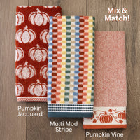 Pumpkin Vine 2-Piece Hand Towel Set, Spice