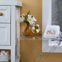 Vern Yip by SKL Home, Zodiac Ram 2-Piece Hand Towel Set, White