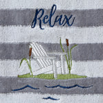 Relax Chair 2-Piece Hand Towel Set, Multi