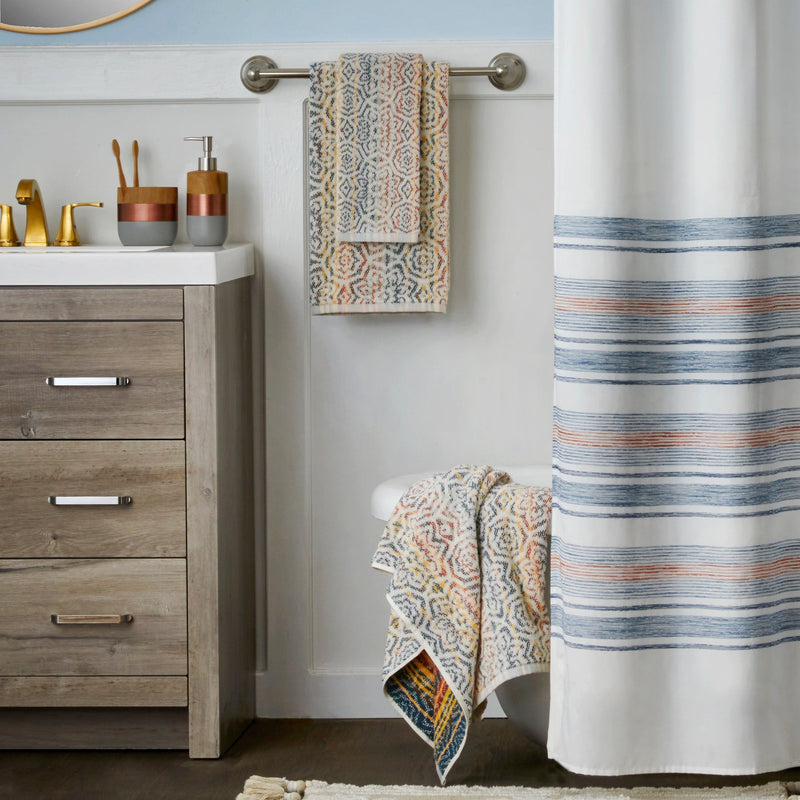 Rhapsody Bath Towel, Spice Multi