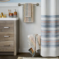 Rhapsody 2-Piece Hand Towel Set, Spice Multi