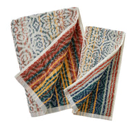 Rhapsody 2-Piece Hand Towel Set, Spice Multi