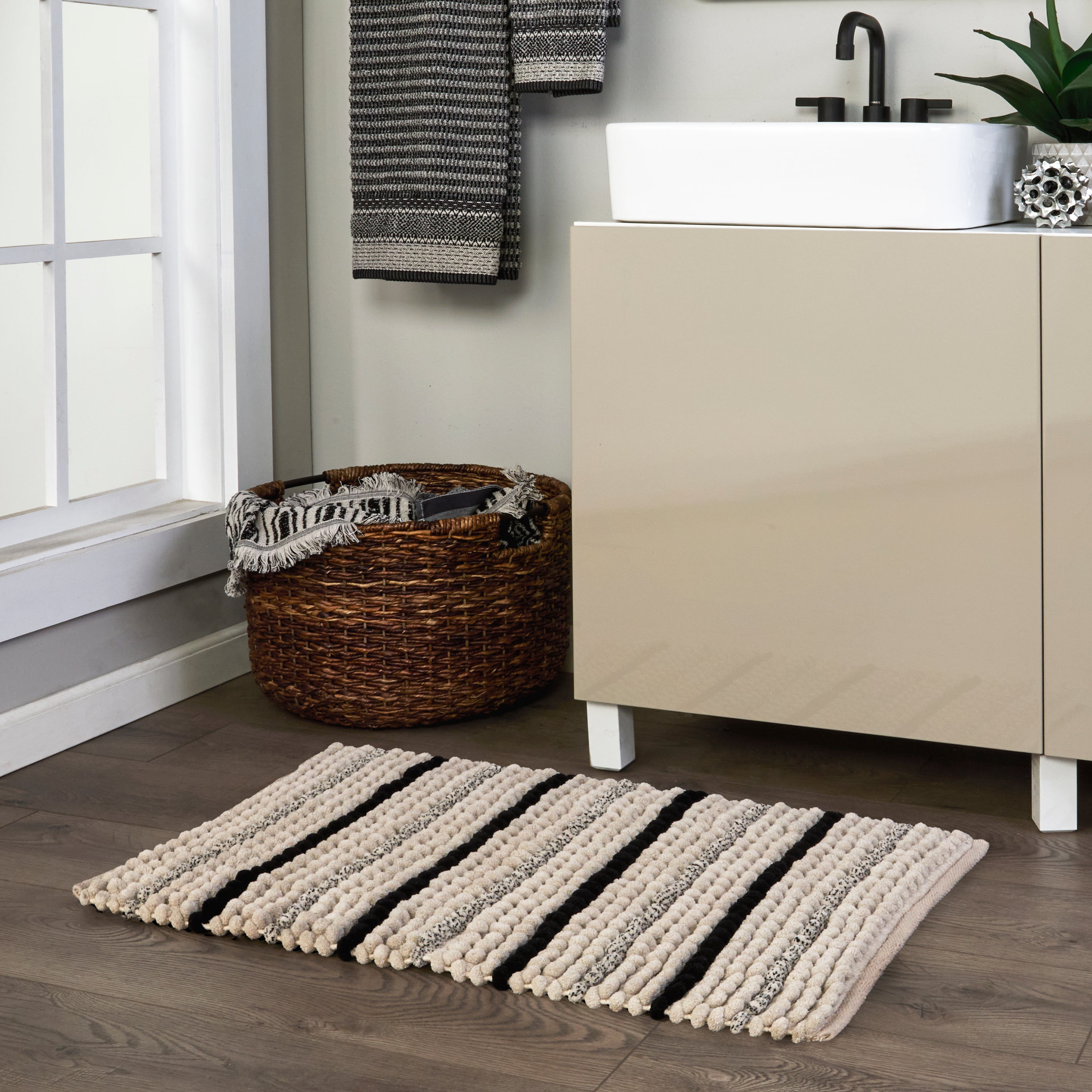 Roseville Chenille Woven Rug, Tan – SKL Home