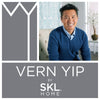 Vern Yip by SKL Home Bamboo Lattice Vanity Tray, White/Ecru