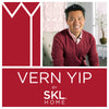 Vern Yip by SKL Home Arctic March Bath Towel, Red/White
