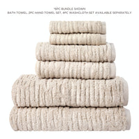 CloudSoft Cotton Luxury Bath Towel, Oatmeal