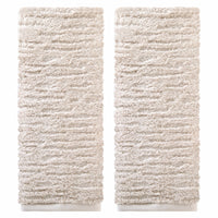 CloudSoft Cotton Luxury 2-Piece Hand Towel Set, Oatmeal