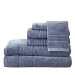 Classic SoftTouch 6-Piece Towel Set, Blue Denim