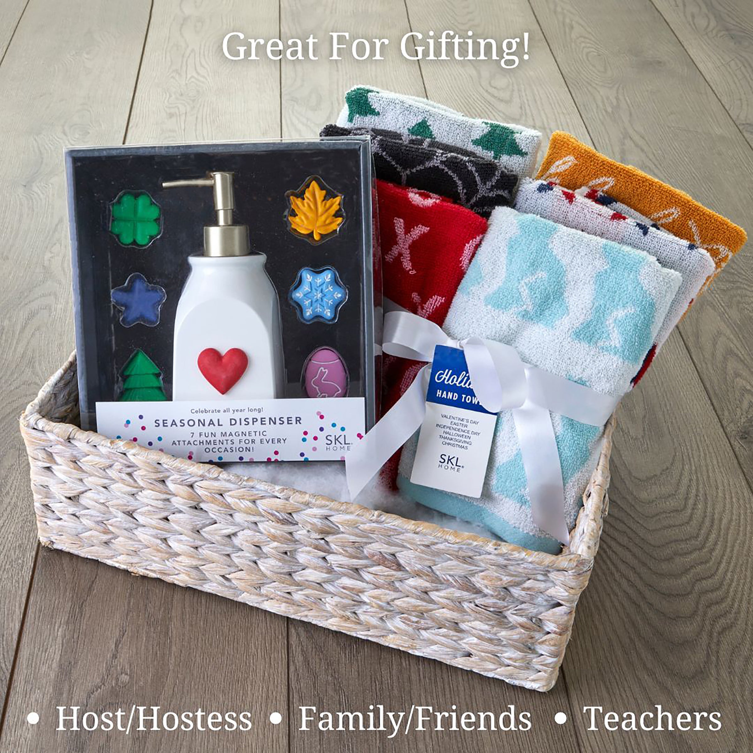 Year-Round Seasonal 14-Piece Gift Set, Silver/Multi