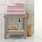 Classic SoftTouch 6-Piece Towel Set, Peony Pink