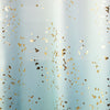 Splatter Fabric Shower Curtain, Aqua