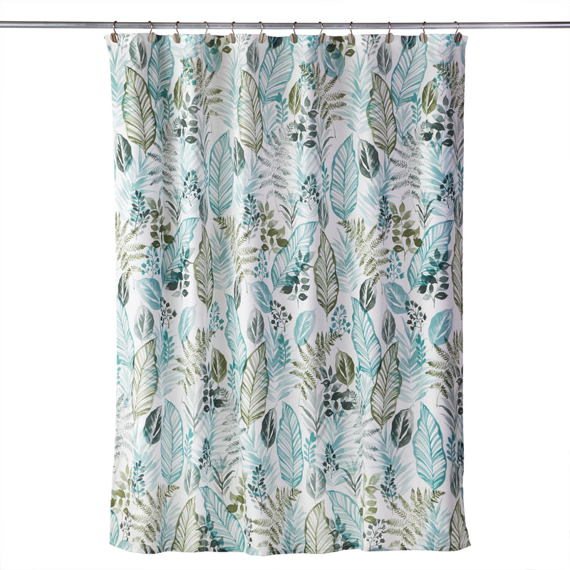 Sprouted Palm Shower Curtain, Multi