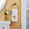 Vern Yip by SKL Home, Zodiac Tiger 2-Piece Hand Towel Set, White