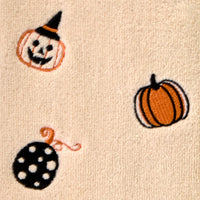 Tossed Pumpkins 2-Piece Hand Towel Set, Taupe