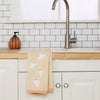 Tossed Ghosts 2-Piece Hand Towel Set, Taupe