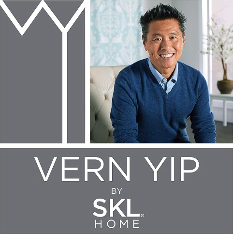 Vern Yip for SKL Home, Ombre Fabric Shower Curtain, Blush