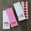 Single And Slaying 2-Piece Hand Towel Set, Pink