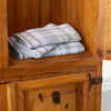 Whistler Plaid Jacquard Bath Towel, Gray/Multi