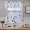 Wildflower Script Window Valance, Multi, 58" x 13"