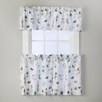 Wildflower Script Window Valance, Multi, 58" x 13"