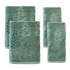Wispy Trees Jacquard 4pc Bath & Hand Towel Set, Sage