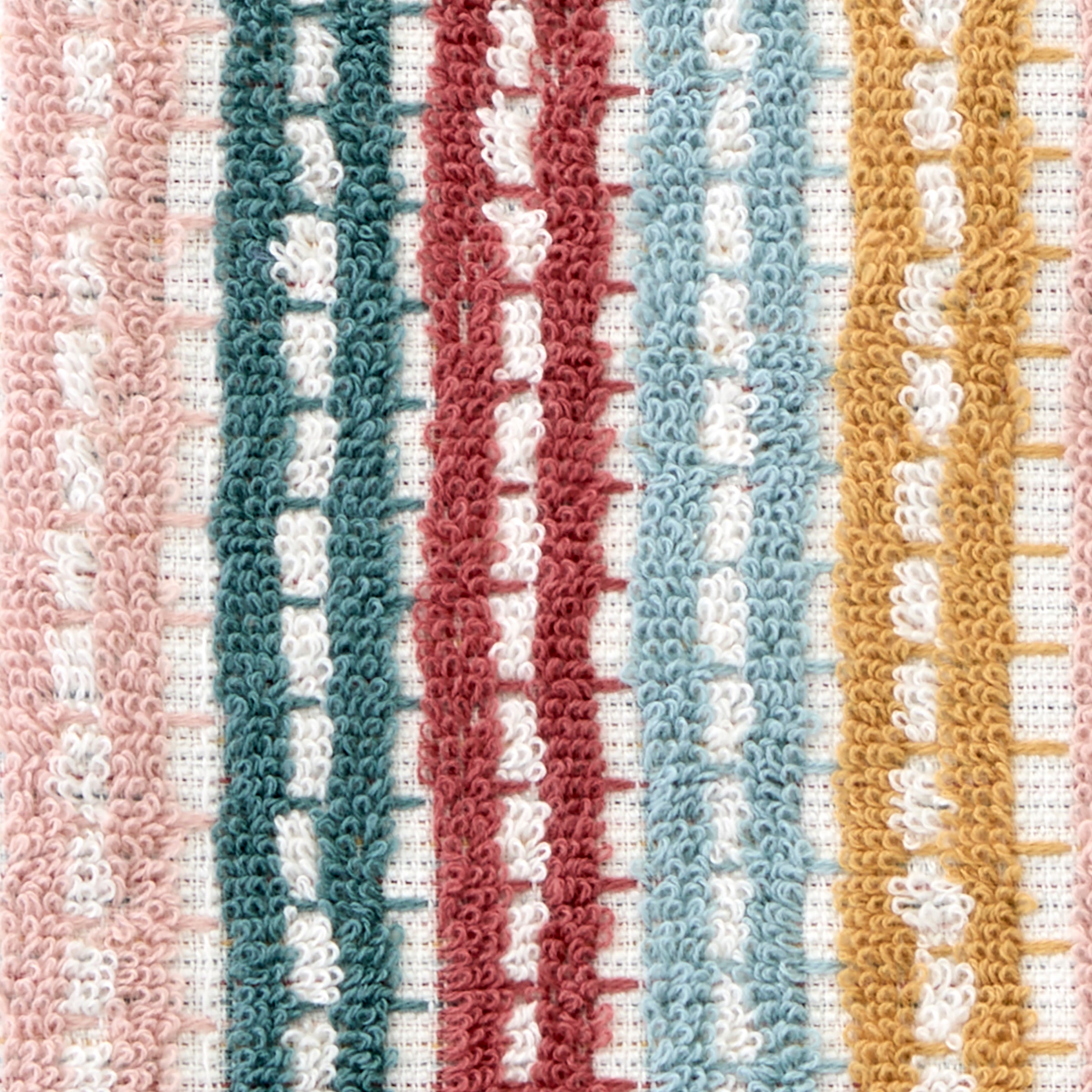 Y'all 2-Piece Hand Towel Set, Teal/Multi