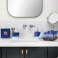 Alanya Toothbrush Holder, Indigo