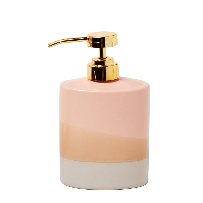 Alanya Lotion/Soap Dispenser, Blush